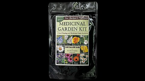 Best Medicinal Garden Kit ALL 10 PLANTS (Must Watch)