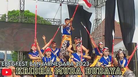 Tari Kreasi Ebeg KRIDHA MUDA BUDAYA | EBEGFEST BANJARNEGARA 2023 | Alun-alun Banjarnegara