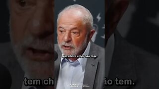 Quando o Lula fala isso, aí ficam em silêncio hahaha #shorts