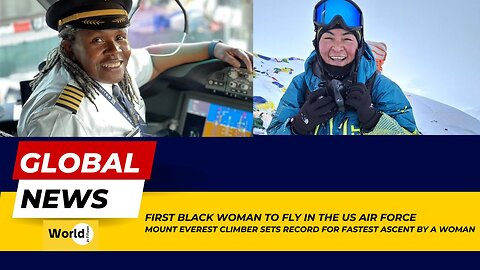 First Black Women to Fly in the US Air Force | Mount Everest Climber "Fastest Ascent By a Women"