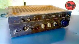 Restoration amplifier technics SU-8075 | Restore classic brand amplifier of Panasonic