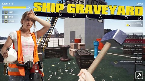 Ship Graveyard Simulator Prologue - From Scraps to Riches