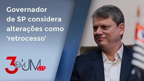 Tarcísio avalia suspensão dos decretos que alteravam marco do saneamento como ‘positivas’