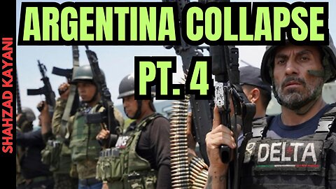 Surviving Argentina's Economic Collapse - Part 4 - Weapons, Body Armour - Prepper Lesson's