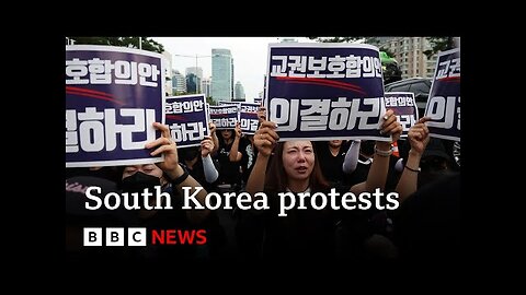 South Korea teachers protest parent bullying after recent suicide case - BBC News
