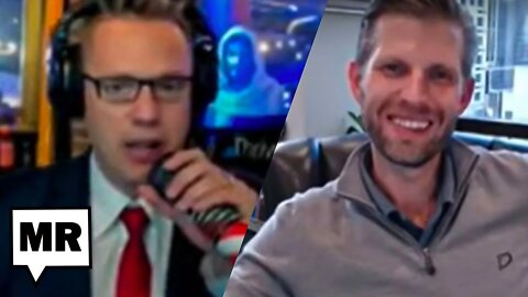 Conservative Host DEBASES Himself Sucking Up To Idiot Eric Trump