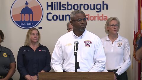 Hillsborough County officials making decisions about evacuations as Tropical Storm Ian looms