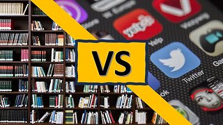 Books vs. Social Media, the War Against Intelligence in the 21st Century