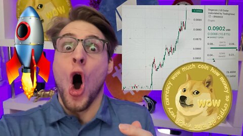 Dogecoin JUST STARTED ROCKETING Out Of Nowhere! ⚠️ TO THE MOOOOOOOOOOOOON!!!!! (HIGH ENERGY)