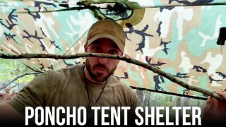 Poncho Tent Shelter | Survival Tips