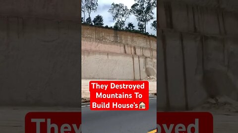 They Destroyed Mountains To Build House’s In Guatemala 🇬🇹 #mountains #house #construction #build