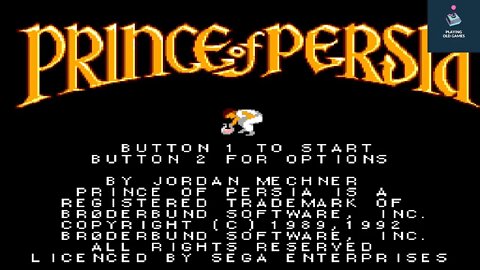 Prince of Persia - Master System - Short Gameplay