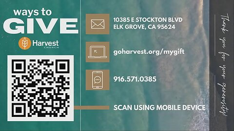 HARVEST CHURCH Elk Grove LIVE @ 11AM