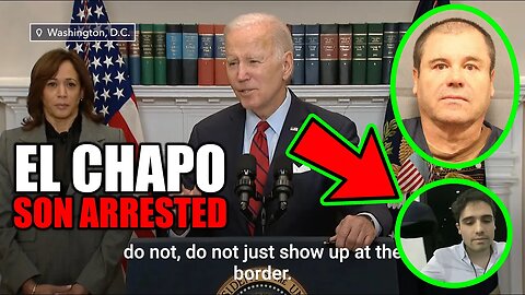 El Chapo’s Son ARRESTED In Mexico: Biden & Trump Talk Border!