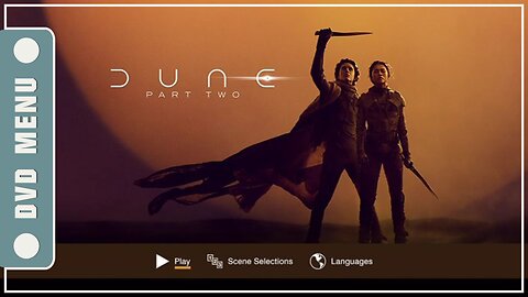 Dune: Part Two - DVD Menu