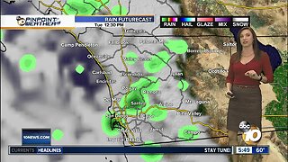 10News Pinpoint Weather with Meteorologist Megan Parry