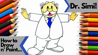 How to draw and paint Dr. Simi