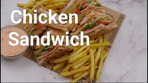 Chicken Club Sandwich Restaurant Style,Kids Lunch Box