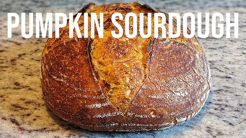 Pumpkin Sourdough Bread