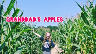 Granddad's Apples in North Carolina with my family!!! Corn maze plus apple cannon!!!