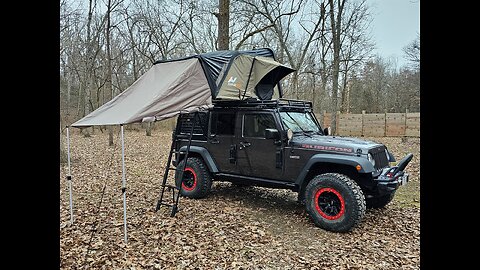 Awning for NaturNest Cantilever Hard Shell Rooftop Tent