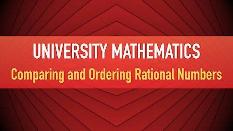 2-11 Comparing and Ordering Rational Numbers (Explained in spanish)