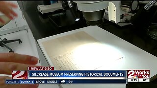 ONLY ON TWO: Gilcrease Museum preserving historical documents and art