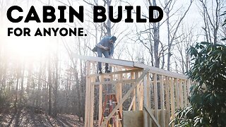 Micro Cabin Roof - DIY Micro Cabin you could build Ep.6
