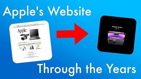 Apple's Website Through the Years