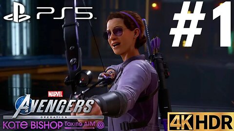 Marvel's Avengers: Taking AIM Campaign Part 1 | PS5, PS4 | 4K HDR (No Commentary Gaming)