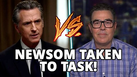 Overlooked Debate Gift: Adam Carolla Eviscerates Gavin Newsom On COVID Lockdowns