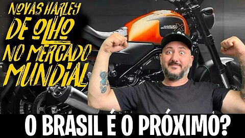 "NOVAS Harley 350 e 500 LANÇADAS NO MERCADO MUNDIAL! Brasil é o Próximo?"