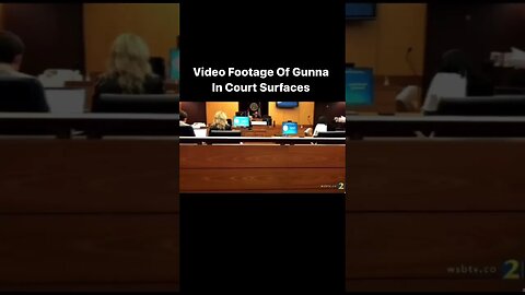 Video footage of Gunna has surfaced of him in court. 👀 He Rat On The Gang Or What 🤔