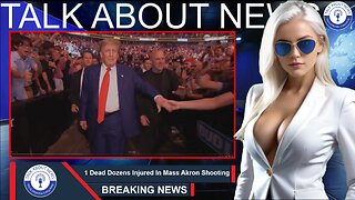 President Donald J. Trump Is In The House At UFC! Snap Video