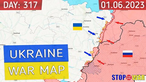Ukraine war map 06 Jan 2023 - 317 day invasion | Military summary latest news today