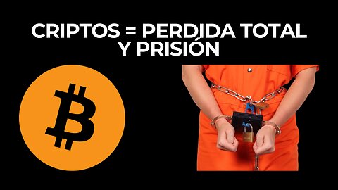 🚫 Avoid Cryptocurrencies! 💸 You can Lose Everything and go to prison🚔
