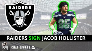 BREAKING: Las Vegas Raiders Sign TE Jacob Hollister To Backup Darren Waller & Foster Moreau