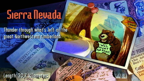 Road Rash - Cydney Bass - Sierra Nevada (Level 4, Lose)