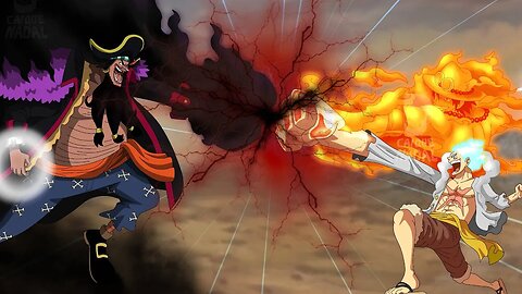 LUFFY DEFEATS BLACKBEARD