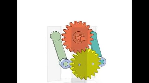 3357 Reductor with gears of equal number of teeth 1