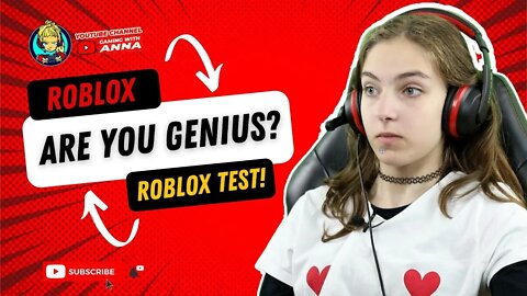 Are You Genius? The Roblox Genius Test!