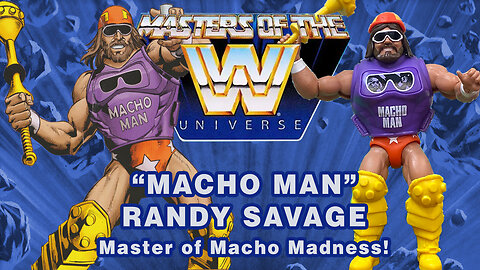 Macho Madness "Macho Man" Randy Savage - Masters of the WW Universe -Unboxing & Review