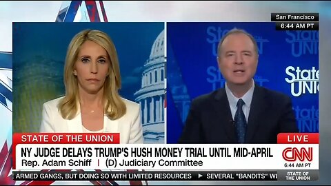 Adam Schiff Whines That Trump Is Delaying Justice