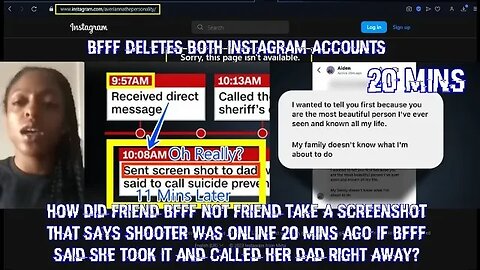 Nashville Friend Deletes Instagram Accounts Less Than 24hrs After ELP Questions Timeline - March 27