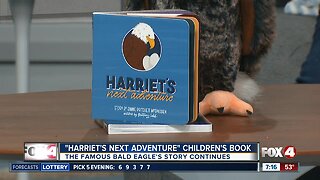 Follow Harriet the Bald Eagle's latest adventures in children's book