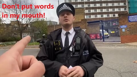 Don't put words in my mouth! - Kentish Town