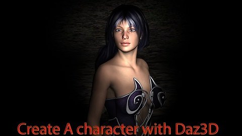 Create a character with Daz3D