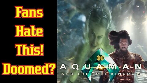 Aquaman 2 Teaser Gets HUGE Backlash Online With Director Agreeing With FANS! Jason Momoa James Wan