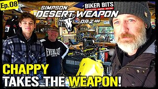 DRZ400 - Chappy takes the Desert Weapon! Ep.08