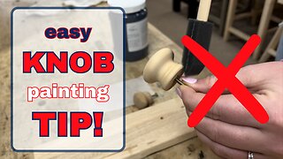 Easy Knob Painting Tip